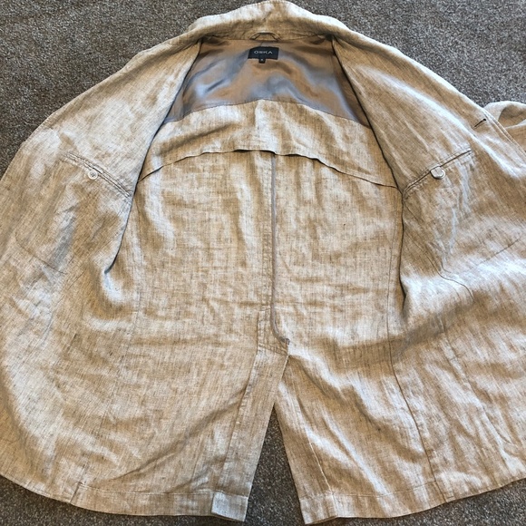 High quality Men's OSKA linen blazer - Picture 9 of 16